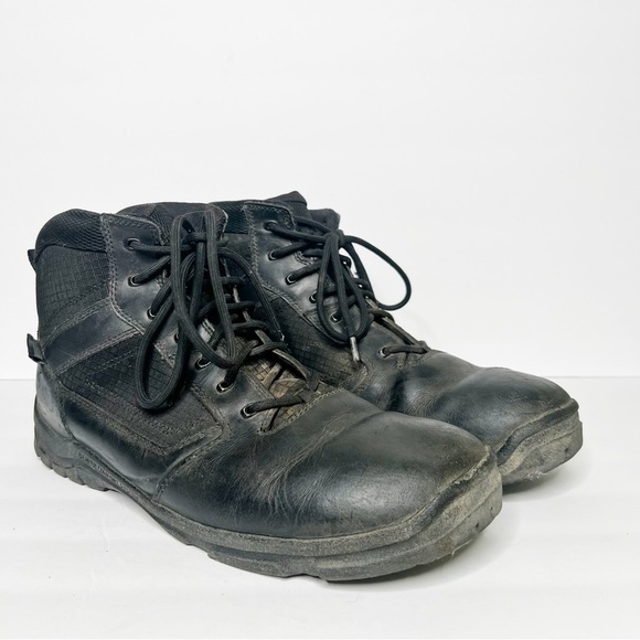 Danner Lookout 5.5” Black Leather Work Boots Size 13 Men’s - Picture 1 of 6